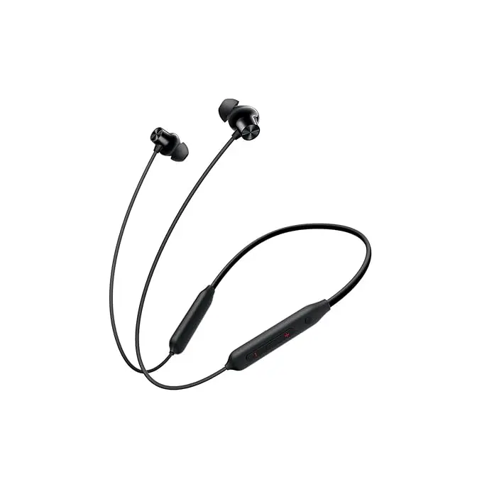 OnePlus Bullets Wireless Z2 ANC Bluetooth in Ear Earphones with Mic, 45dB Hybrid ANC, Bombastic Bass - 12.4 mm Drivers, 10 Mins Charge - 20 Hrs Music, 28 Hrs Battery 